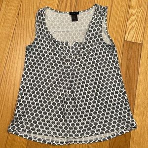 Printed knit top - Ann Taylor